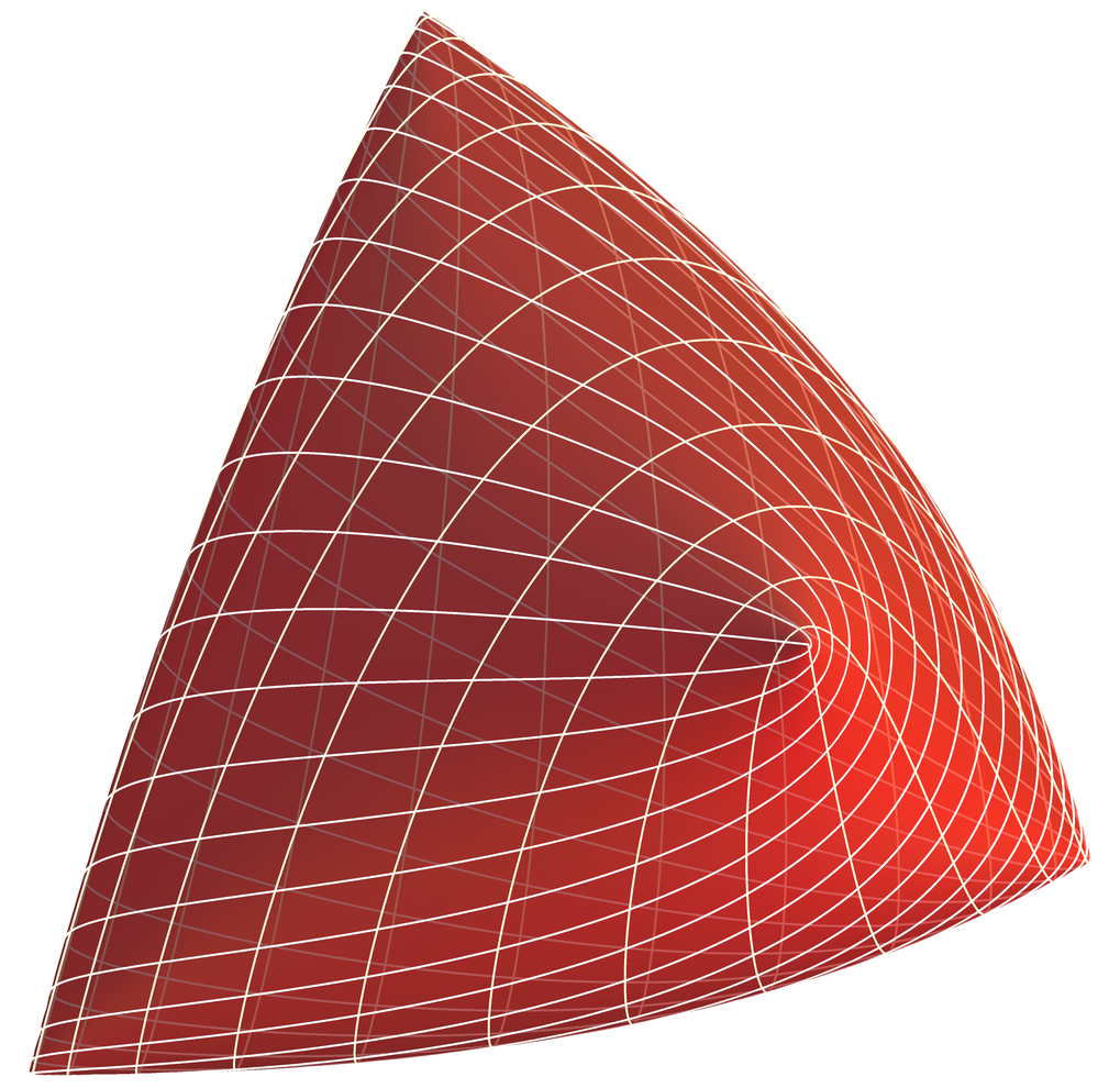 A moduli space of flat connections